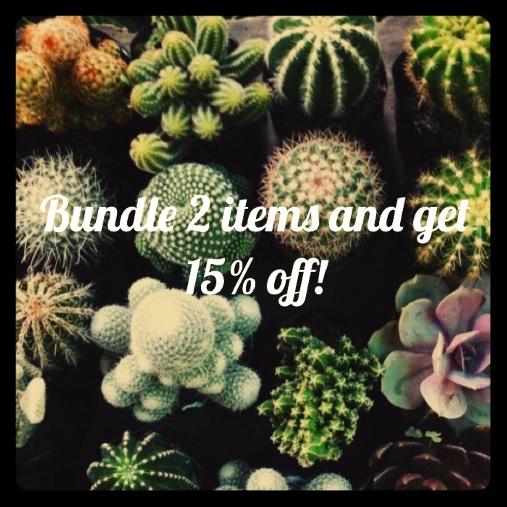 Don’t forget to bundle!